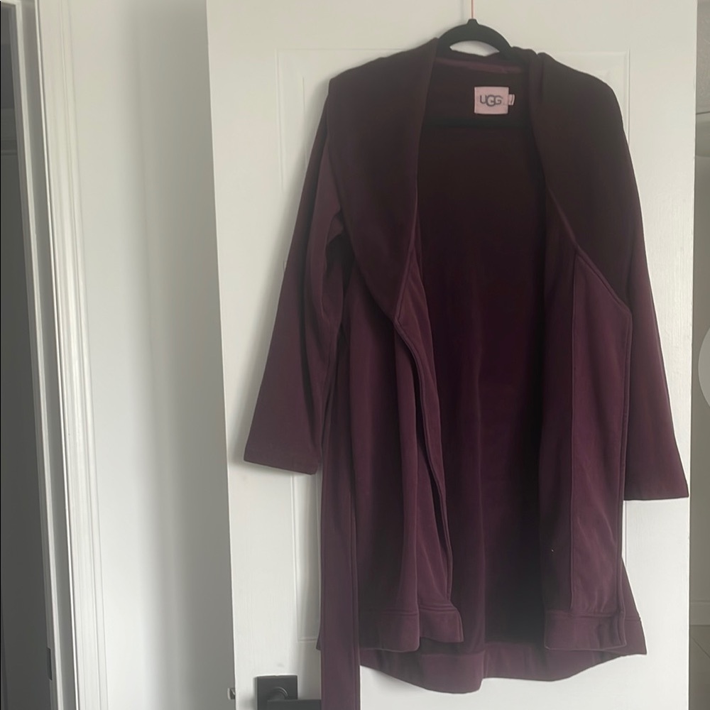UGG Cozy Purple Waterfall Robe
